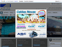 Tablet Screenshot of abcviagens.com.br